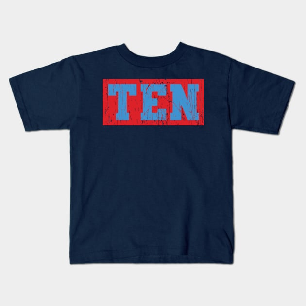 TEN / Titans Kids T-Shirt by Nagorniak